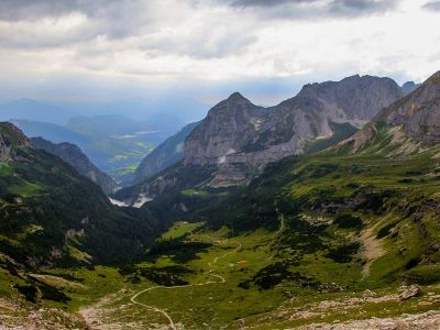 018-Auf dem Weg zur Agostini-Huette
